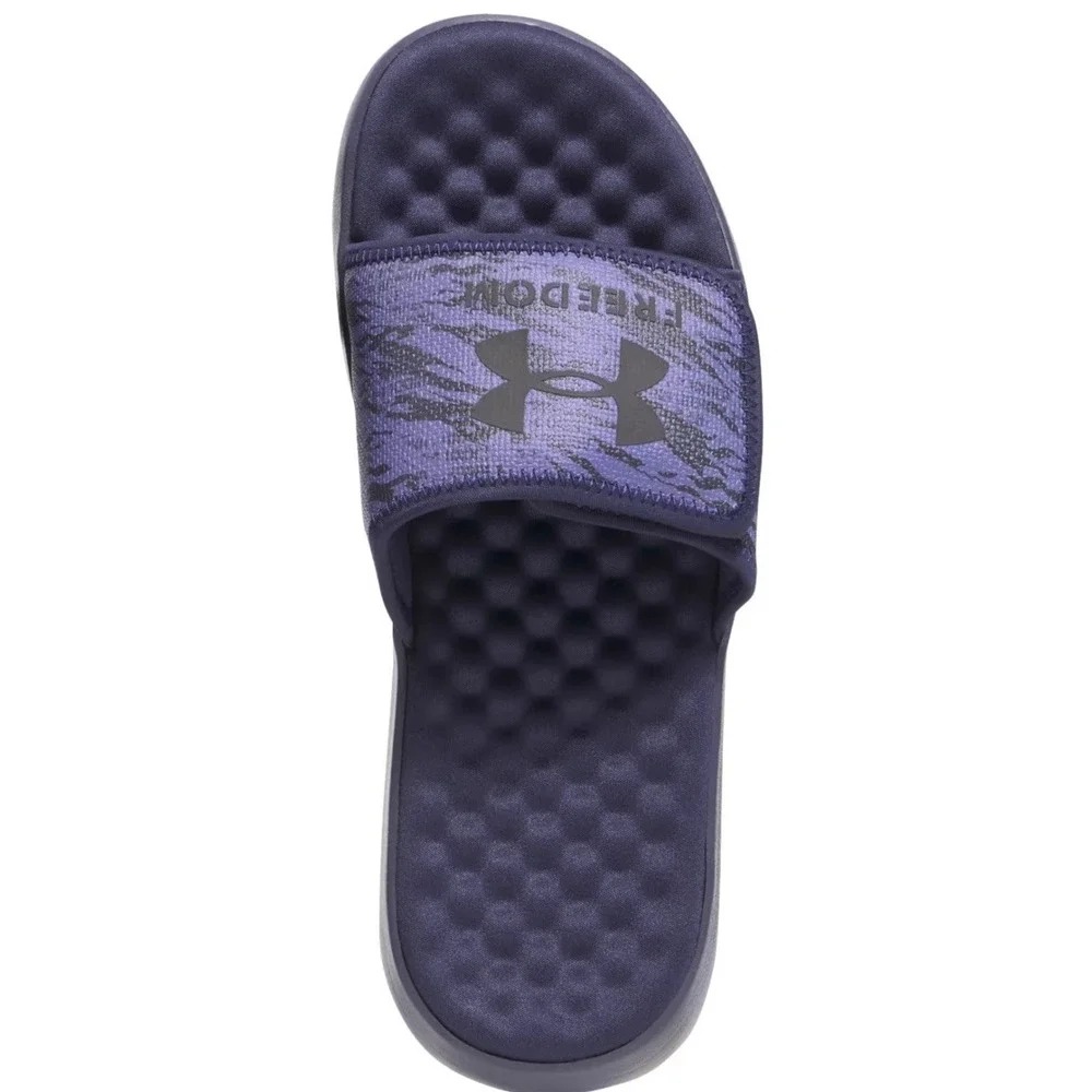 Under Armour Ignite Pro 8 Freedom Slides‎ for Men - Midnight Navy - 13